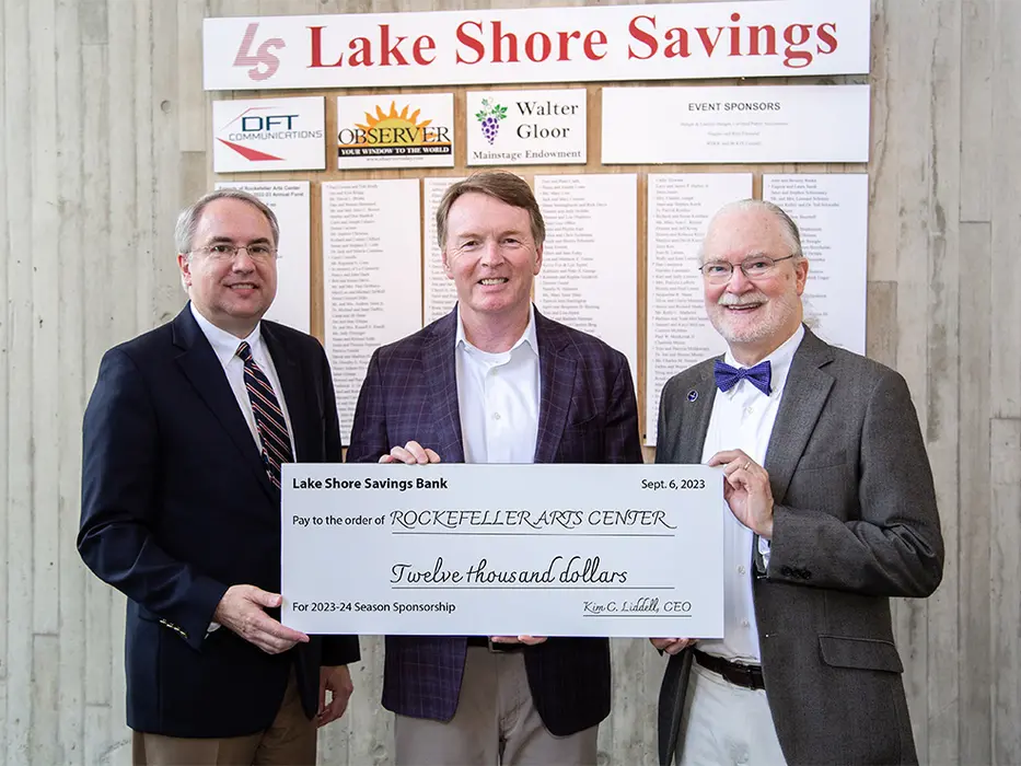 Lake Shore Savings Bank renews support for the performing arts at
